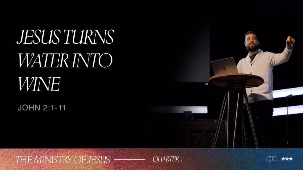 Jesus Turns Water Into Wine | Week 5