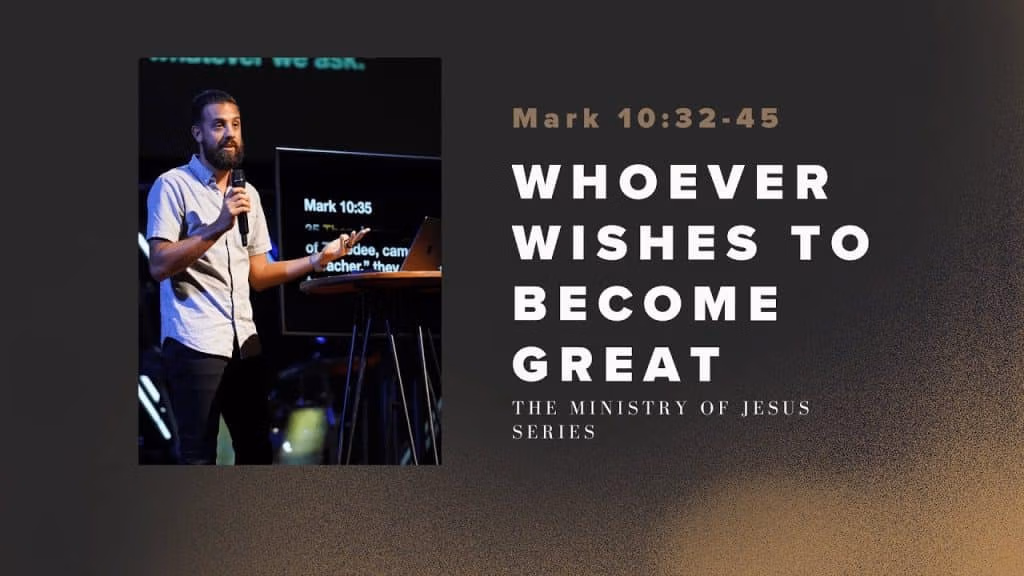 Whoever Wishes to Become Great | Week 74