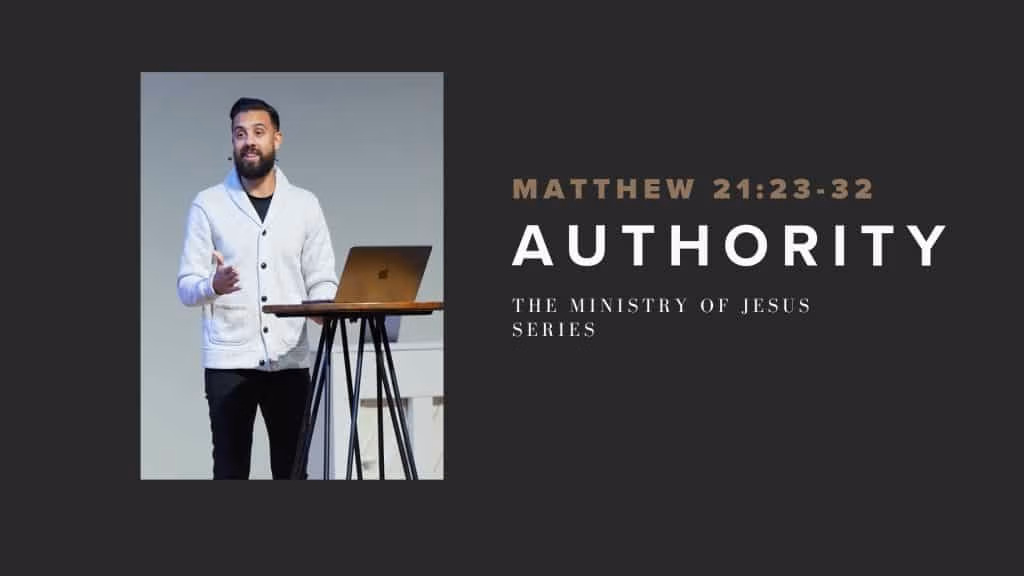 Authority | The Ministry of Jesus II | Week 82 | Tony Fernandez