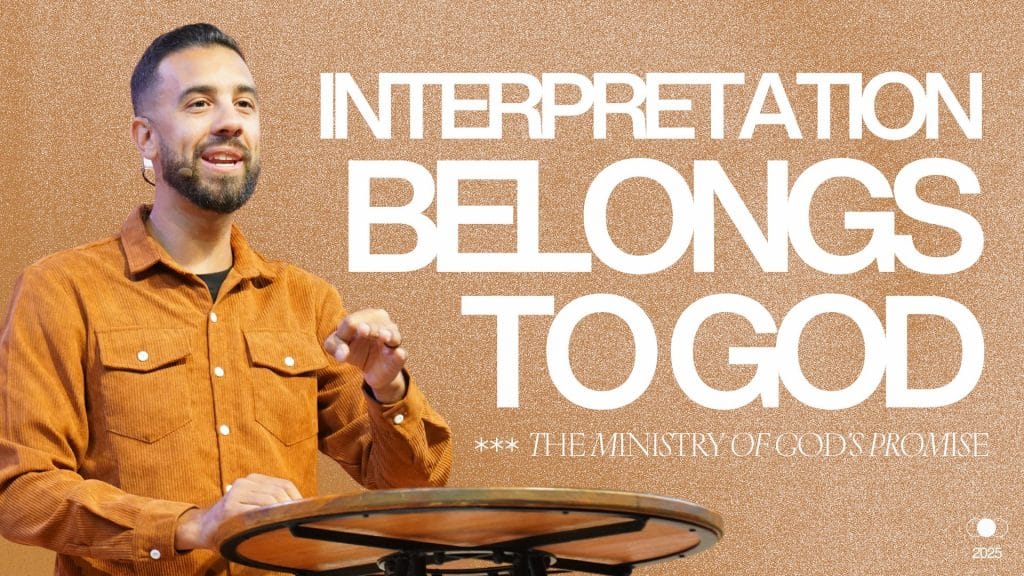 Interpretation Belongs to God | Genesis 40 | Tony Fernandez