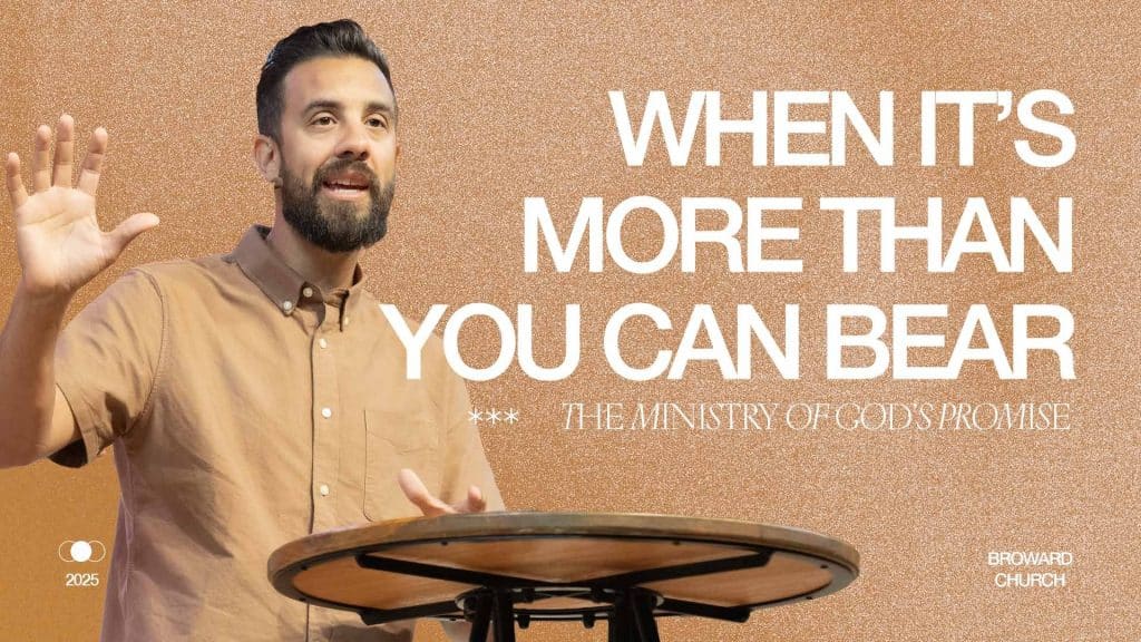 When It’s More Than You Can Bear | Genesis 22 | Tony Fernandez